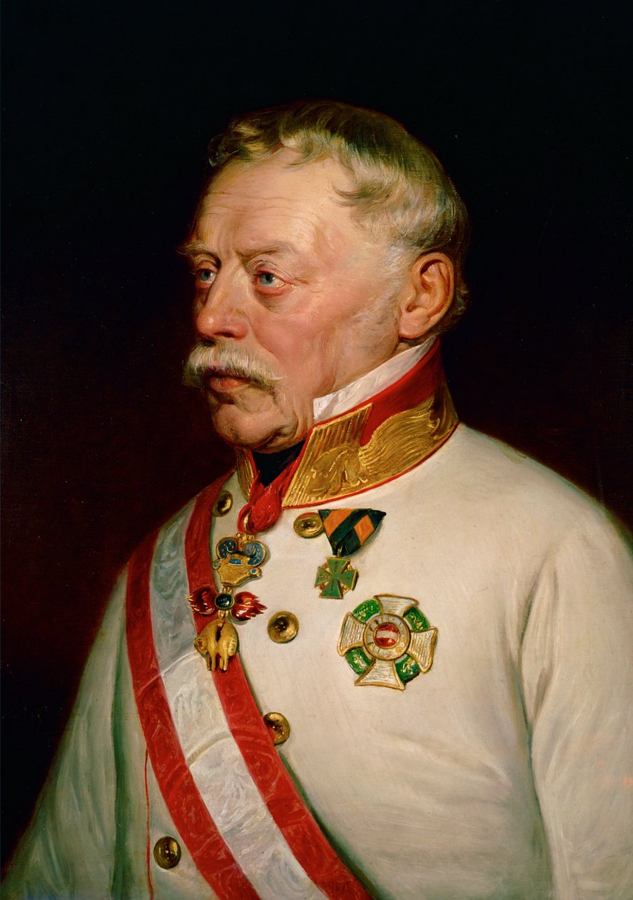 Feldmarschall Johann Joseph Wenzel Radetzky von Radetz von Georg Decker