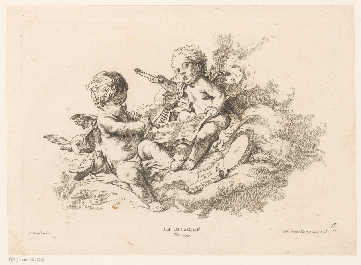 Musik von Georg Leopold Hertel