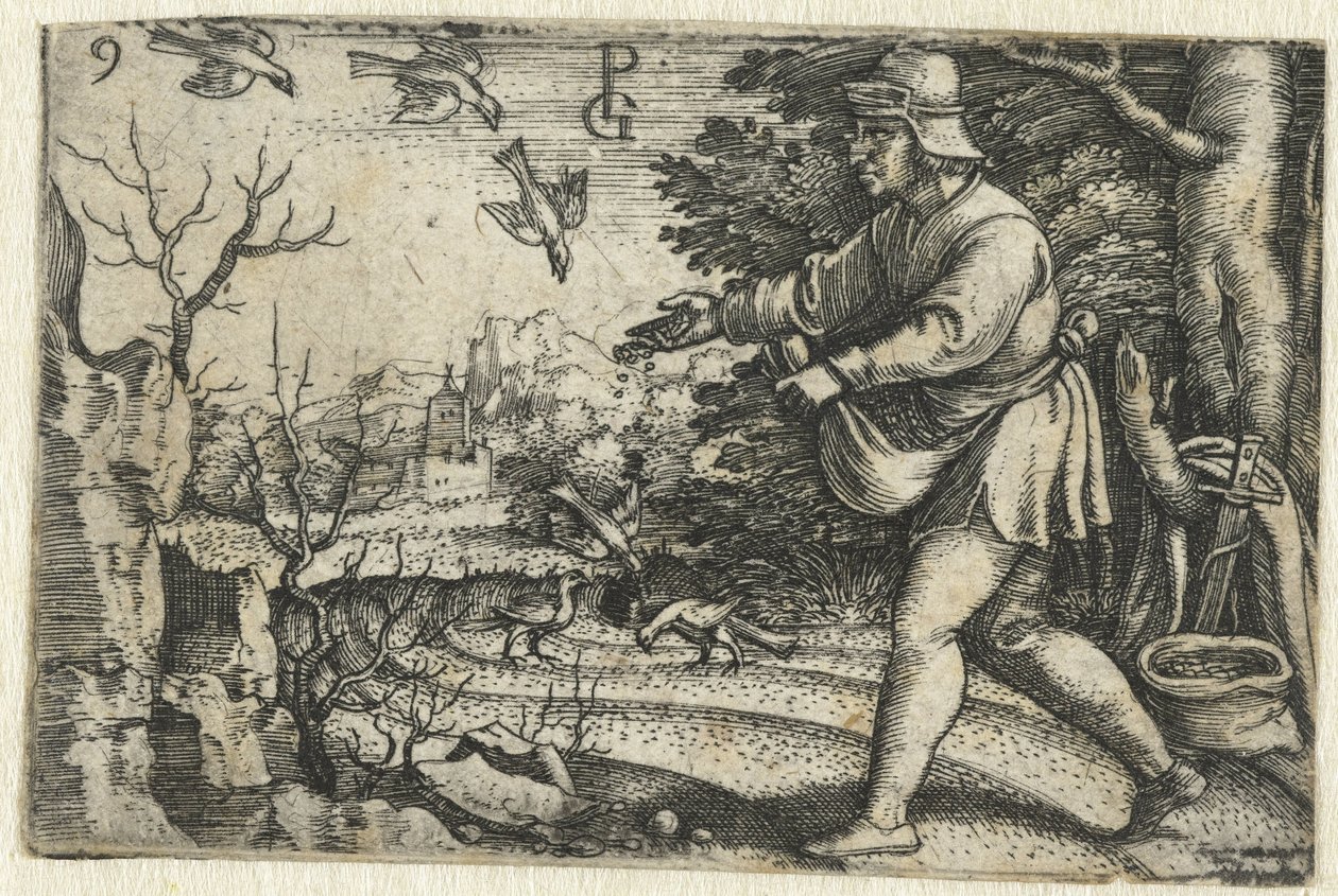 Parabel vom Sämann, Leben von Christus (Serientitel) von Georg Pencz