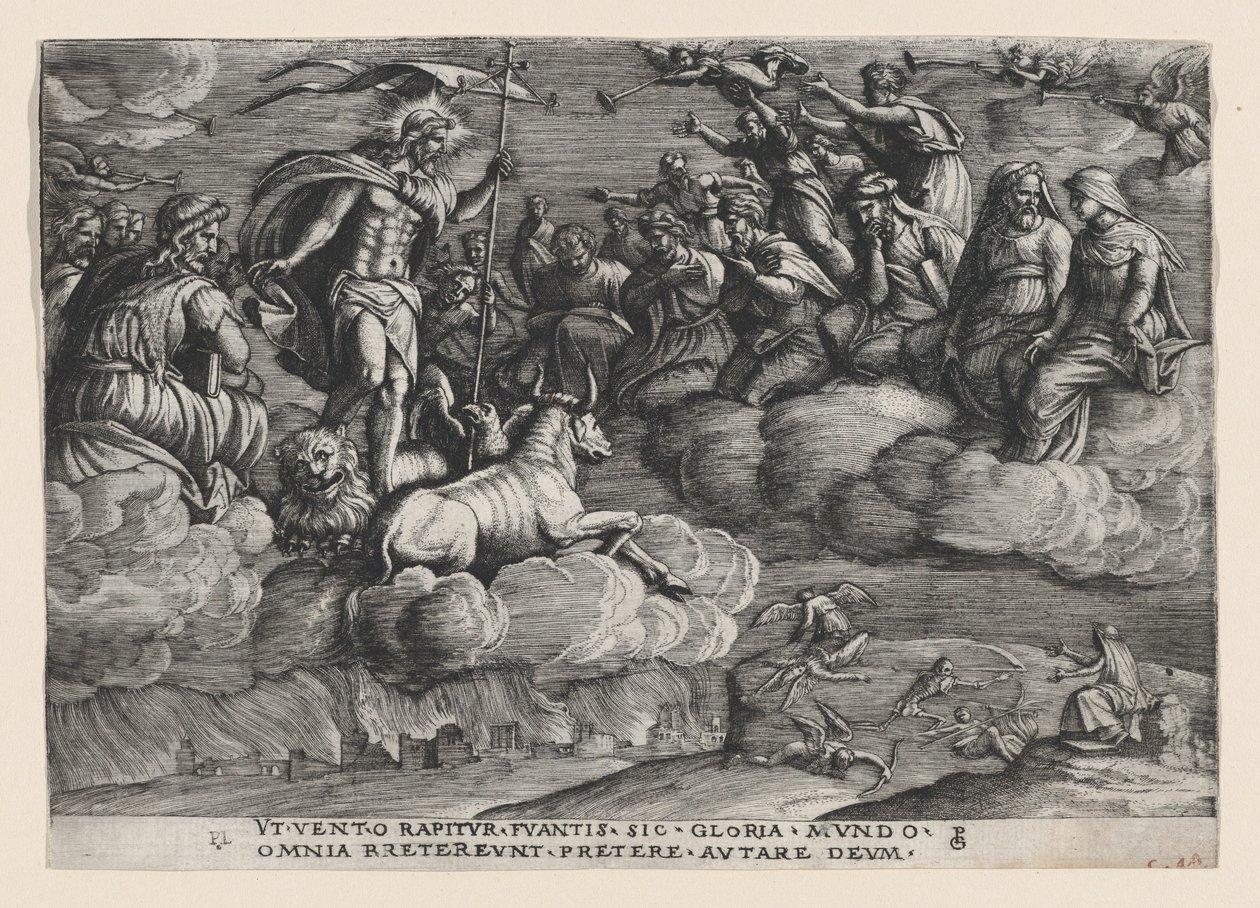 Der Triumph der Ewigkeit über den Tod, aus Der Triumph von Petrarca von Georg Pencz