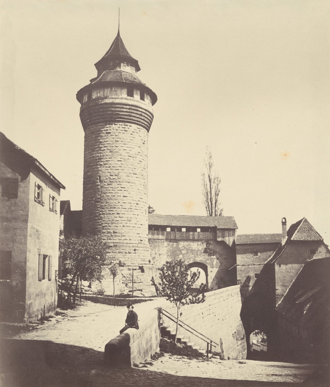 Der Runde Turm und die Festung in Nürnberg von Georg Schmidt