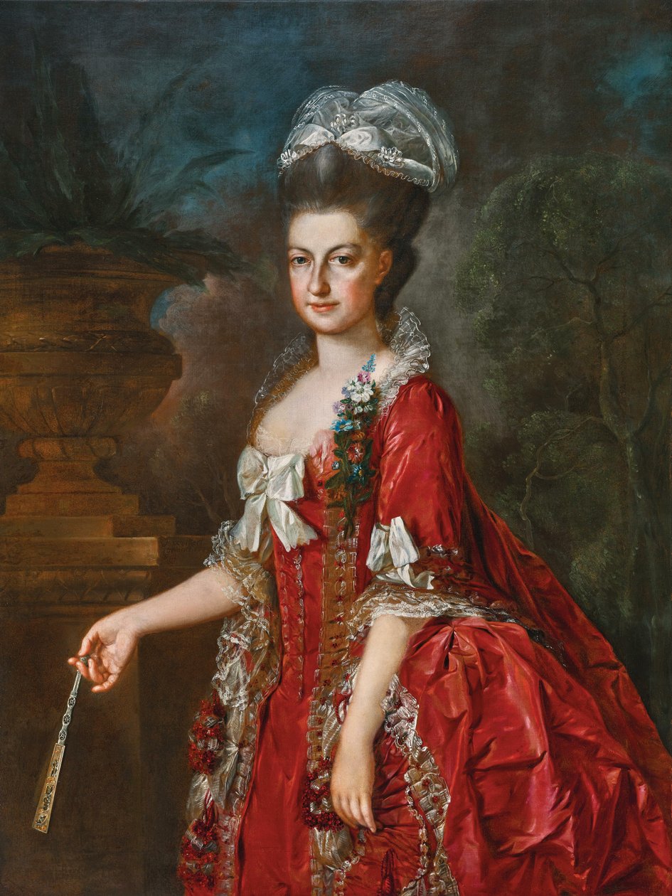 Porträt Maria Christine von Österreich 1778 von Georg Weikert