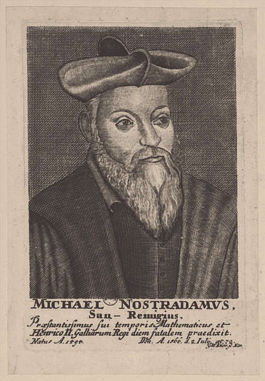 Michel de Nostredame 1503-1566 von Georg Wolfgang Knorr