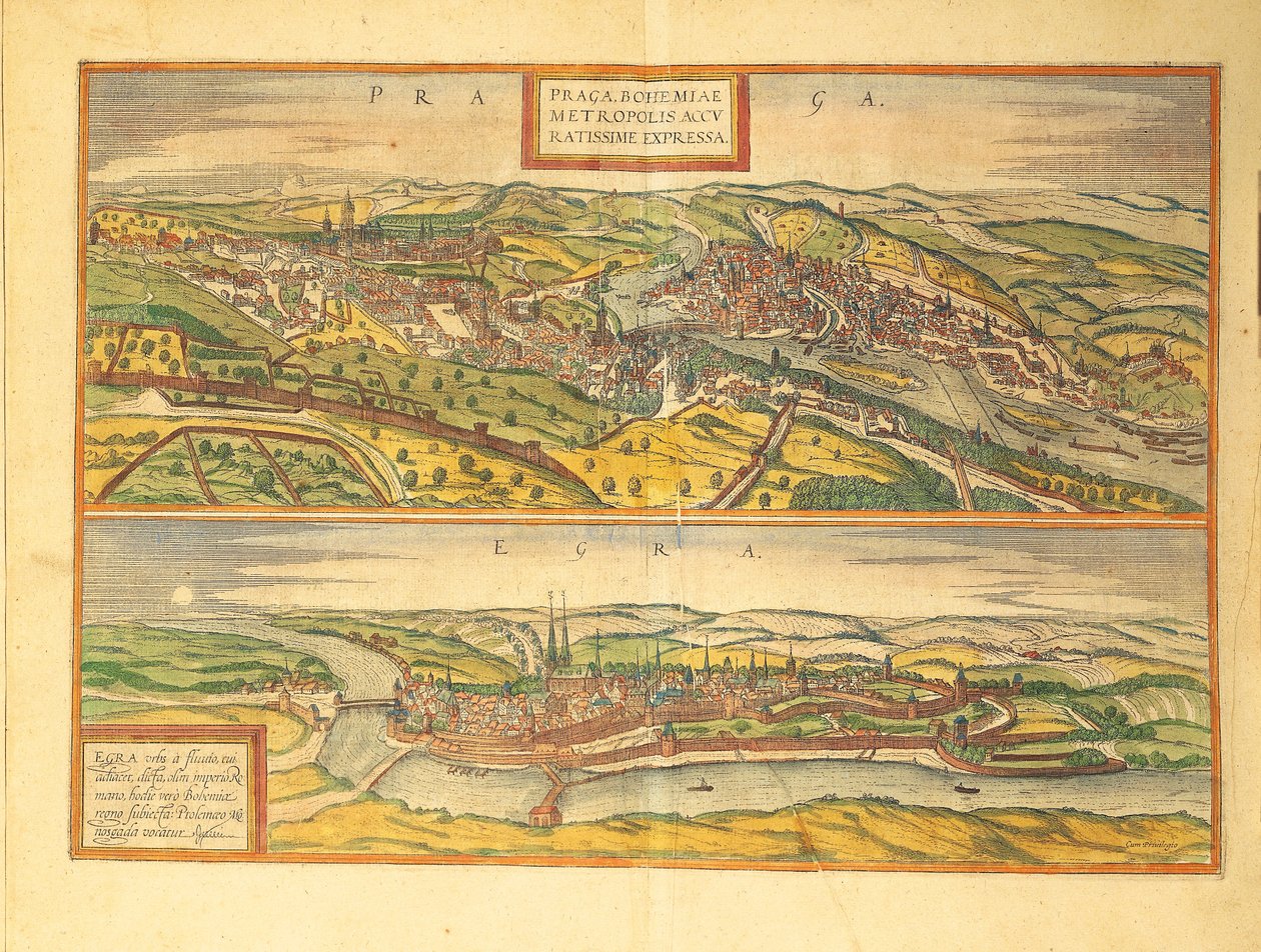 Prag und Cheb, Eger aus 
