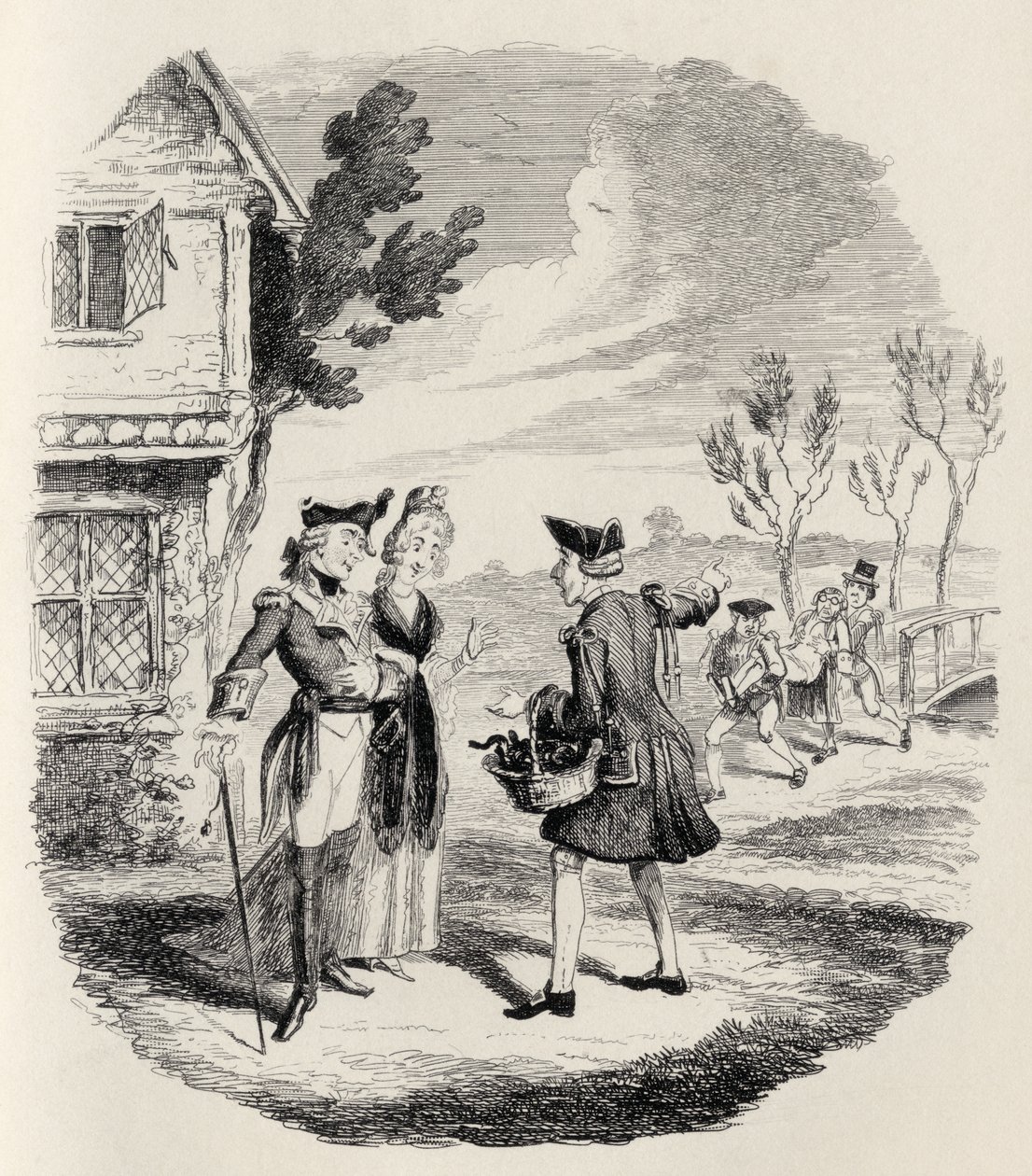 Der Ritter und die Dame, aus 
