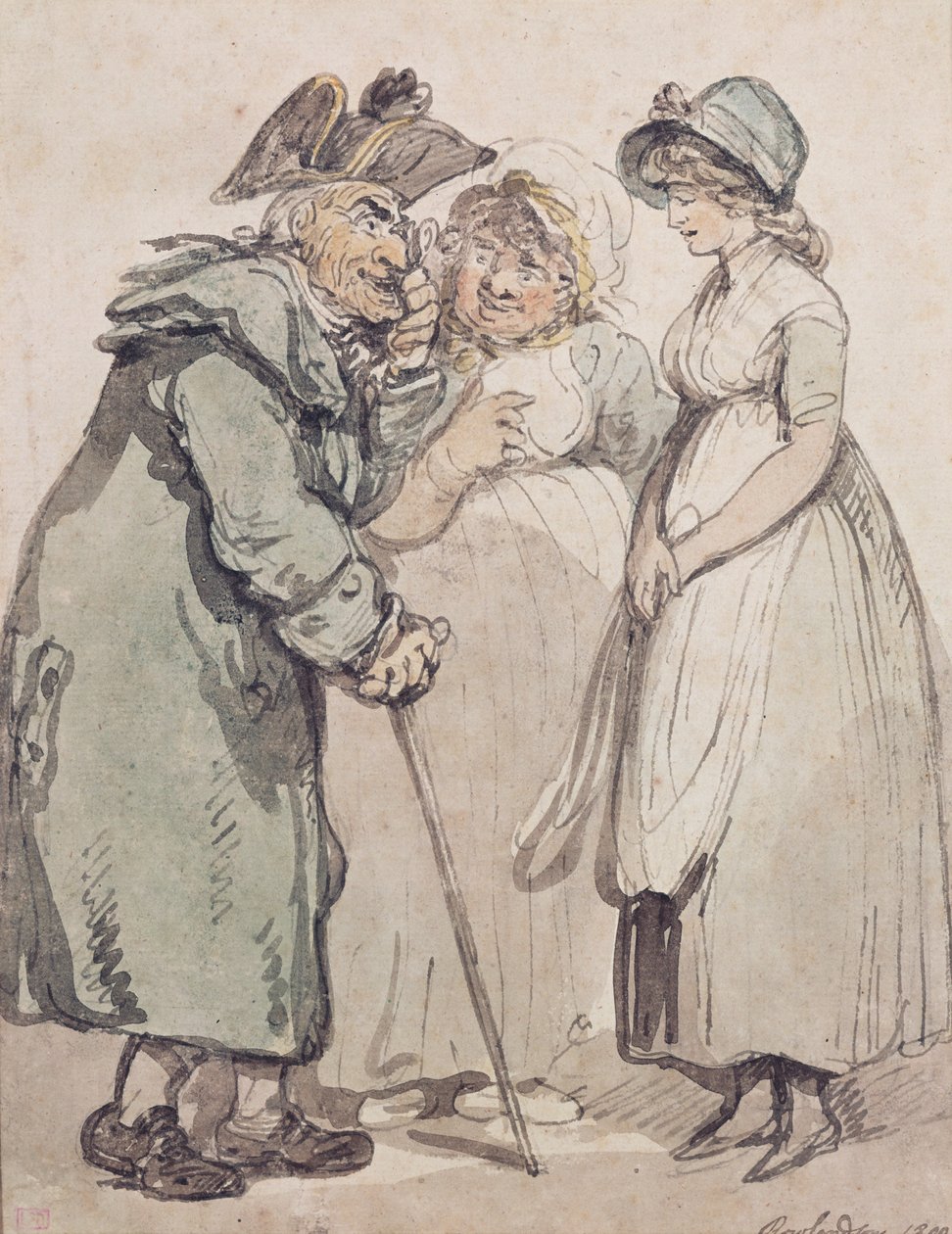 Die Einführung, 1800 von George Derville Rowlandson