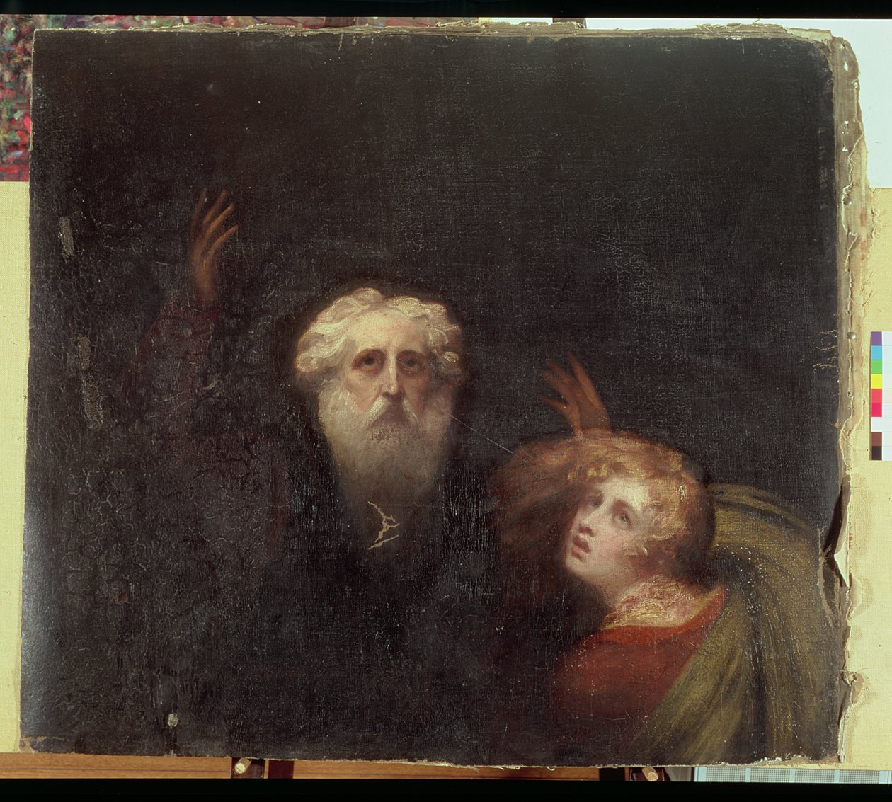Prospero und Miranda, Fragment aus 