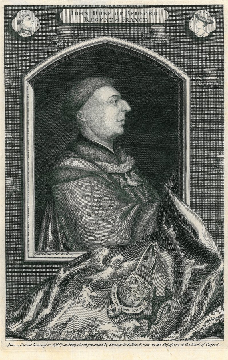 Herzog von Bedford von George Vertue