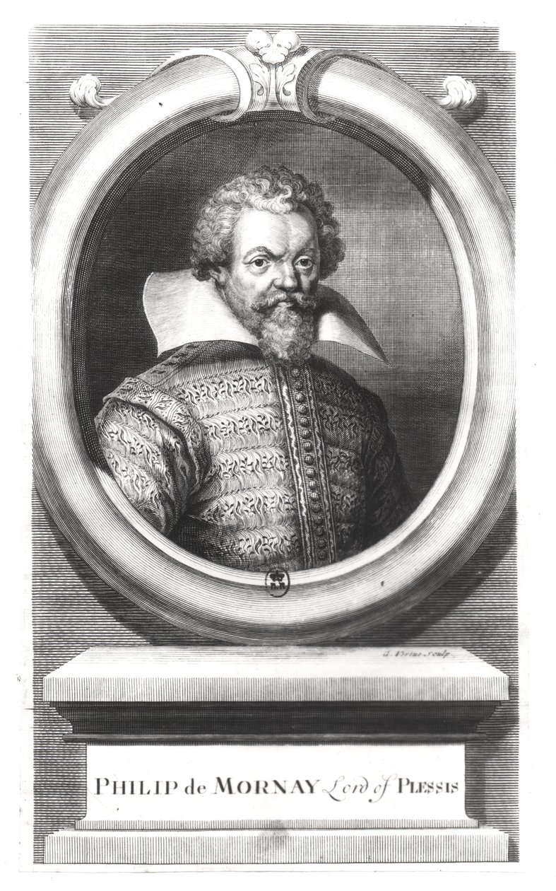 Philip de Mornay, Graf von Plessis (1549-1623) von George Vertue