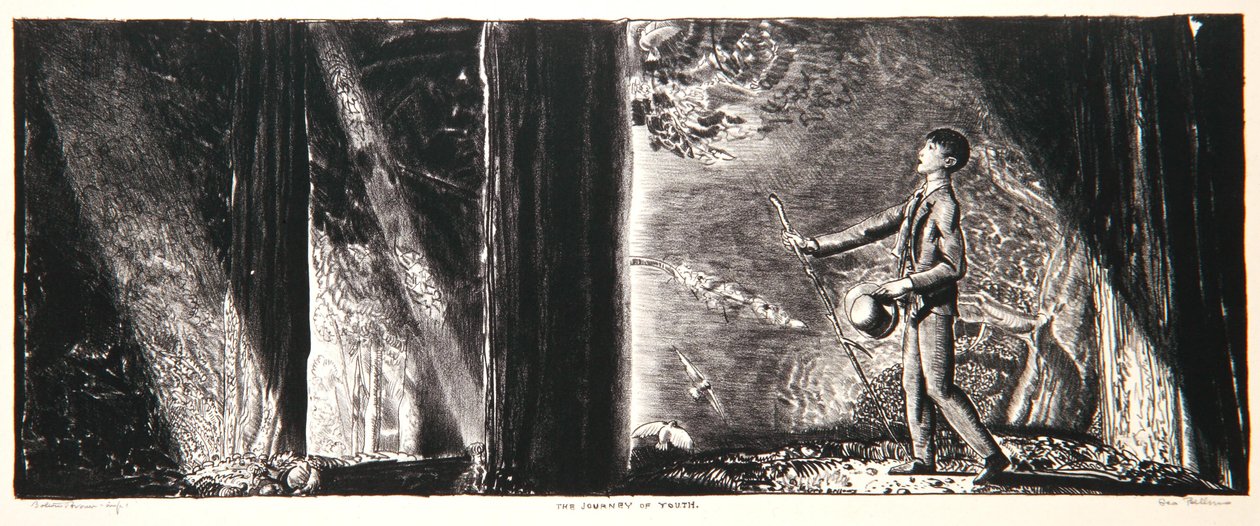 Die Reise der Jugend, 1923-24 von George Wesley Bellows
