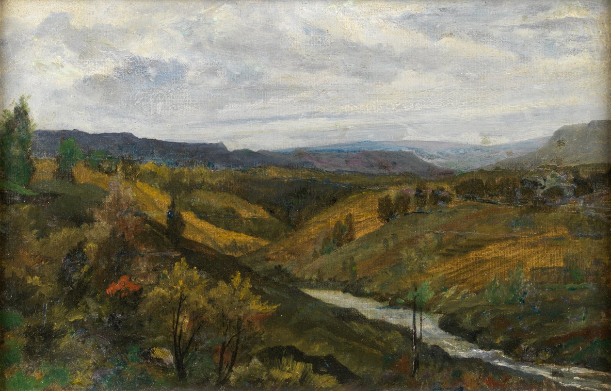 Landschaft von George 9th Earl of Carlisle (attr.to) Howard