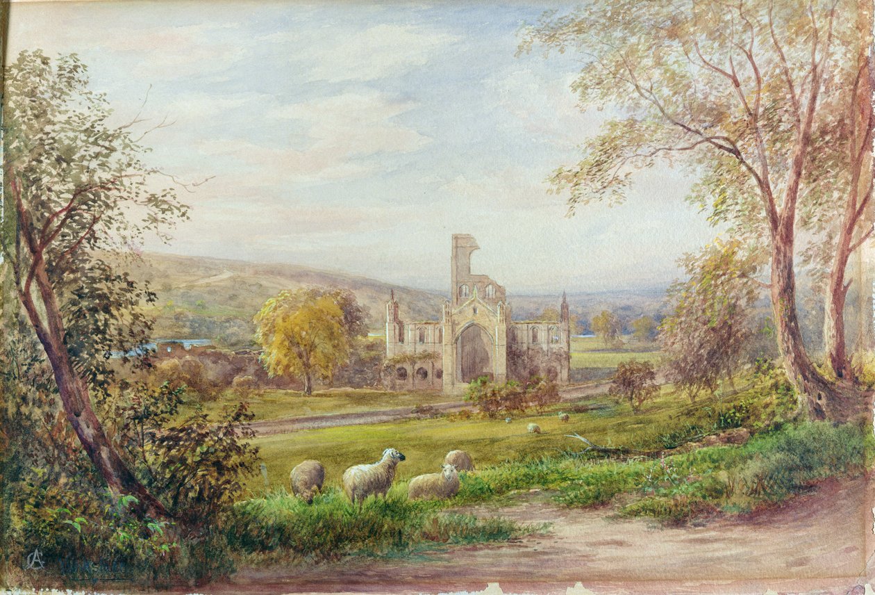 Kirkstall Abbey, Leeds von George Alexander