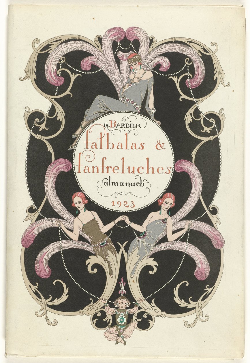 Die Modezeitschrift als Verführerin von George Barbier