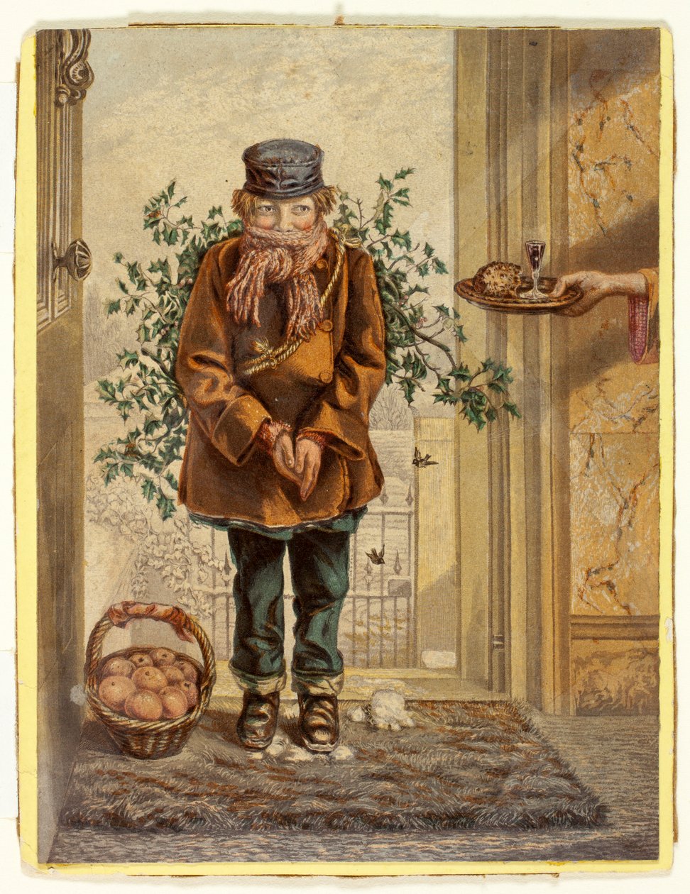 Weihnachtszeit von George Baxter
