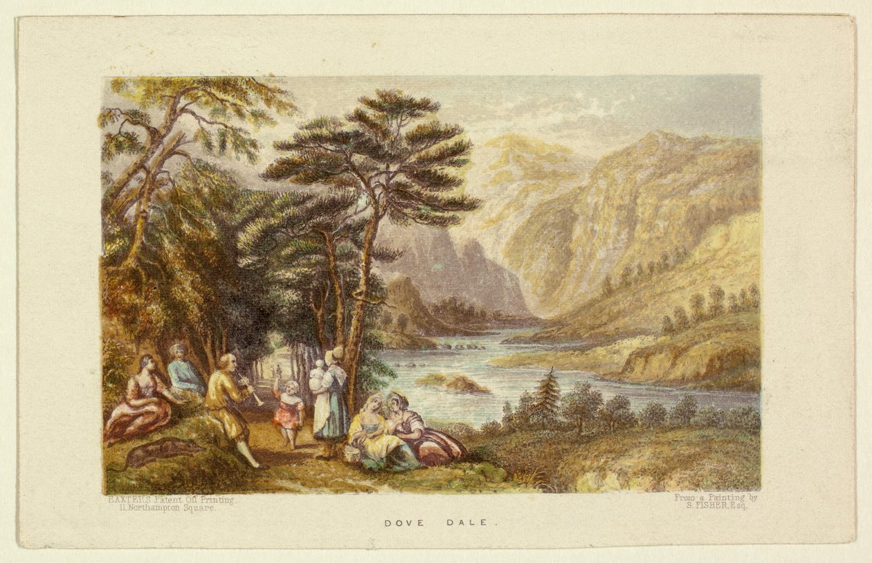 Dove Dale von George Baxter