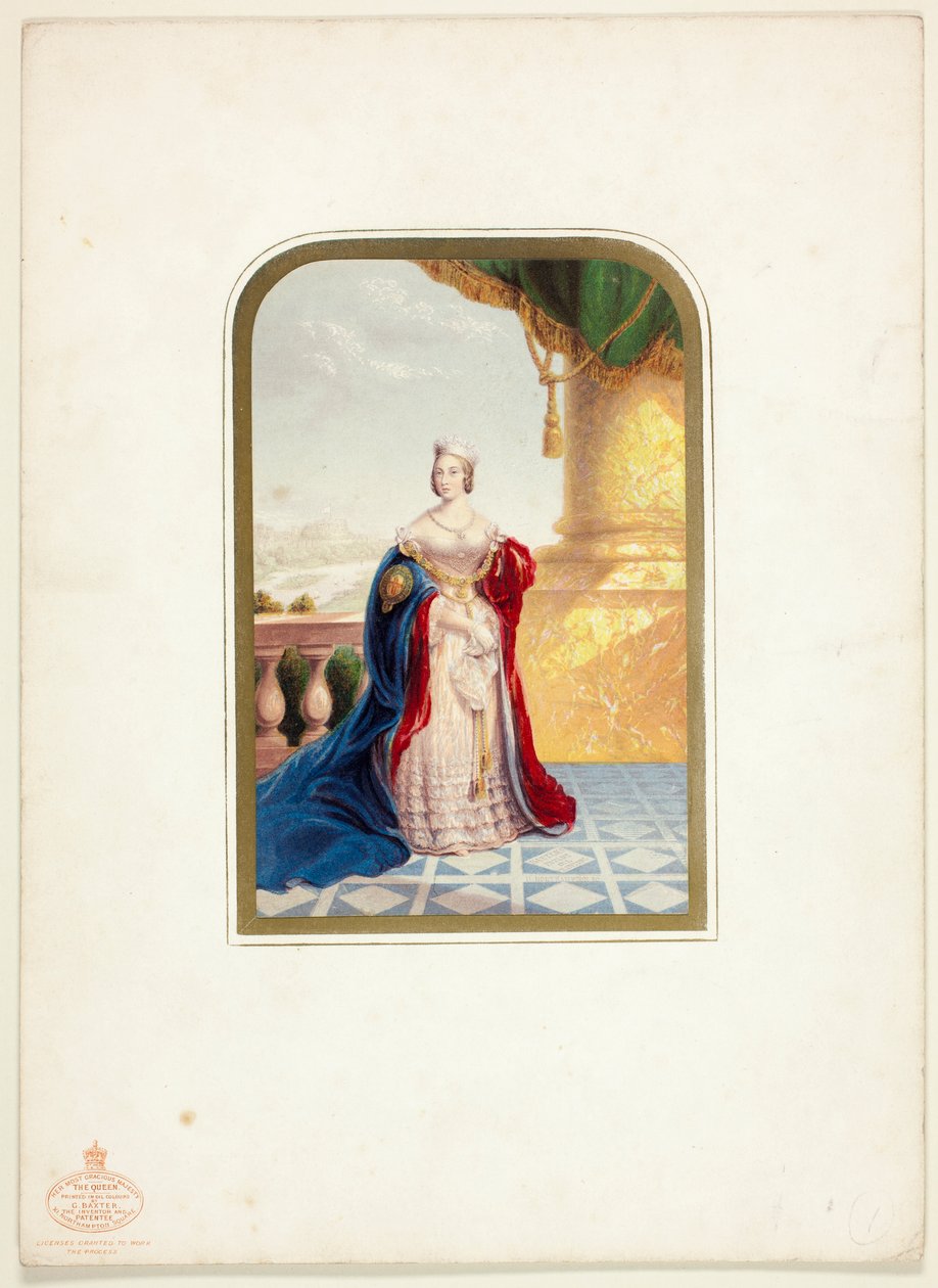 Englands Königin, oder Ihre gnädigste Majestät die Königin von George Baxter
