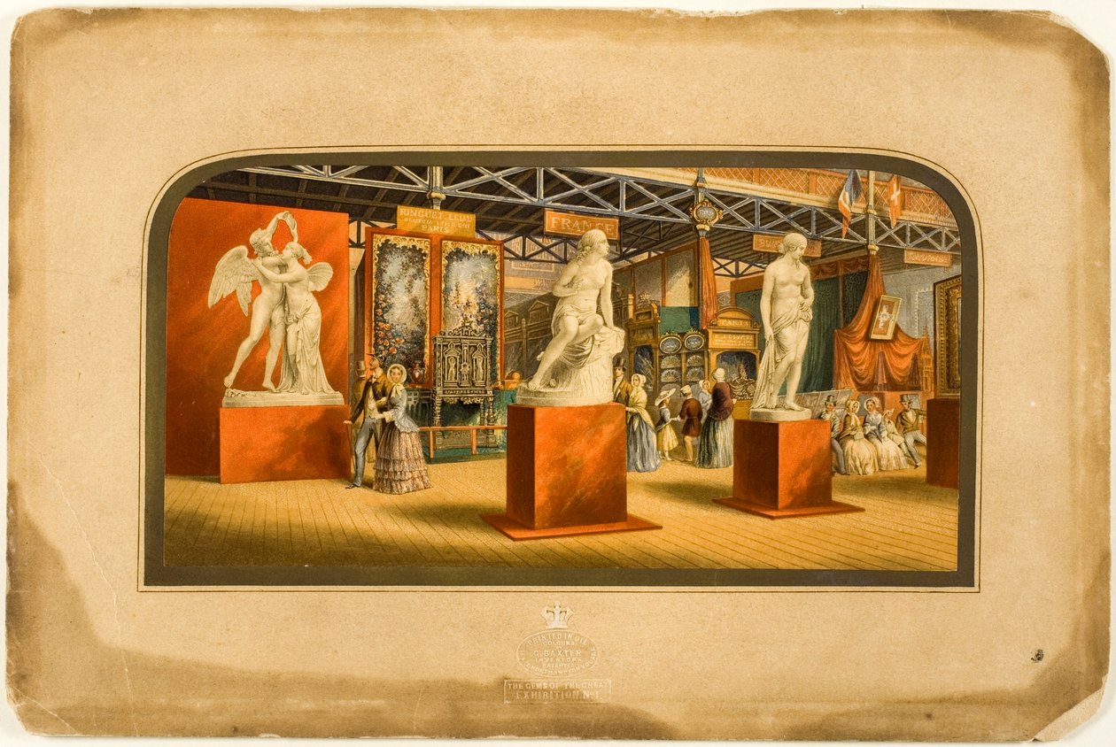 Schätze der Großen Ausstellung Nr. 1 von George Baxter