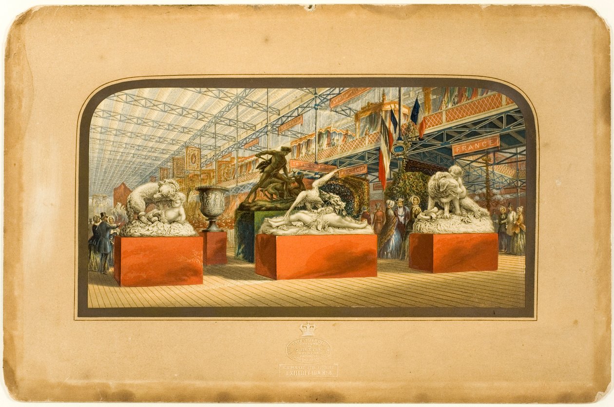 Schätze der Großen Ausstellung Nr. 4 von George Baxter