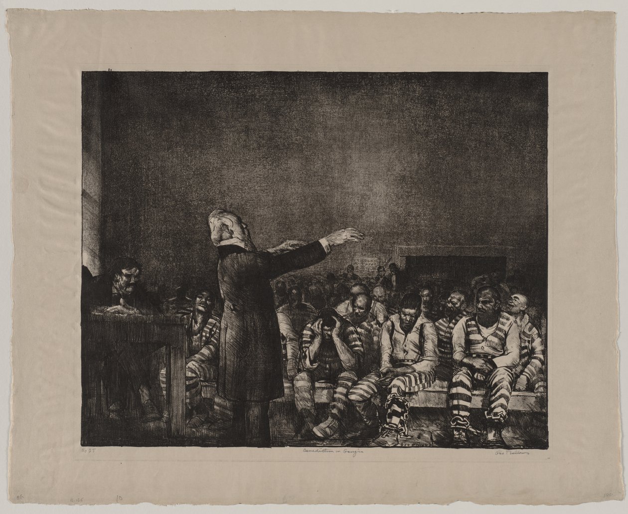 Segnung in Georgien von George Bellows
