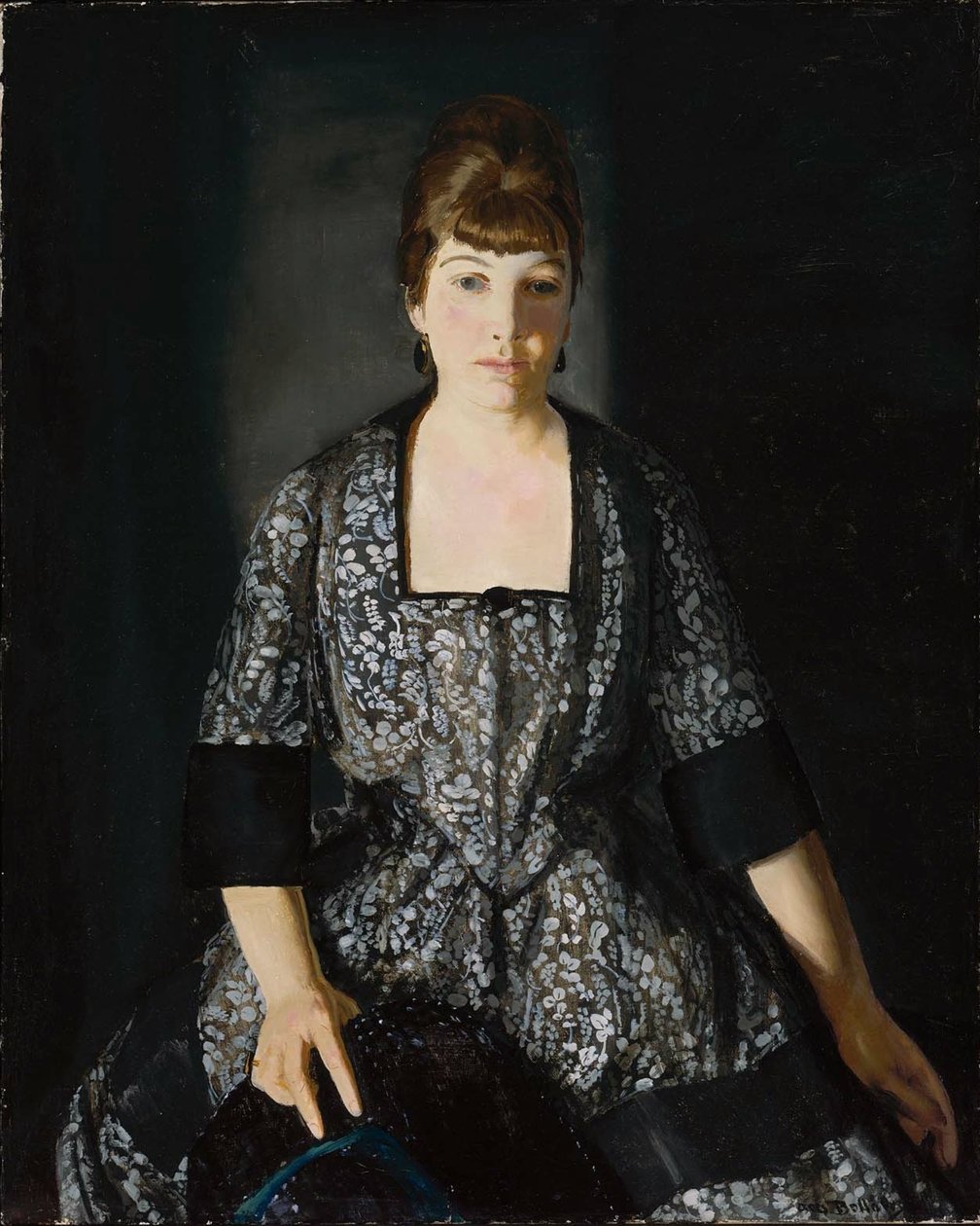 Emma im schwarzen Druck von George Bellows