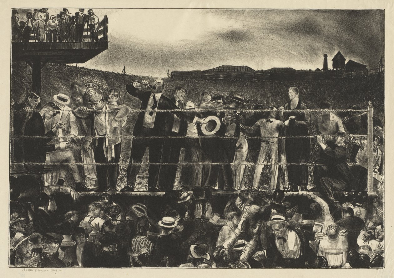 Einführung von Georges Carpentier von George Bellows