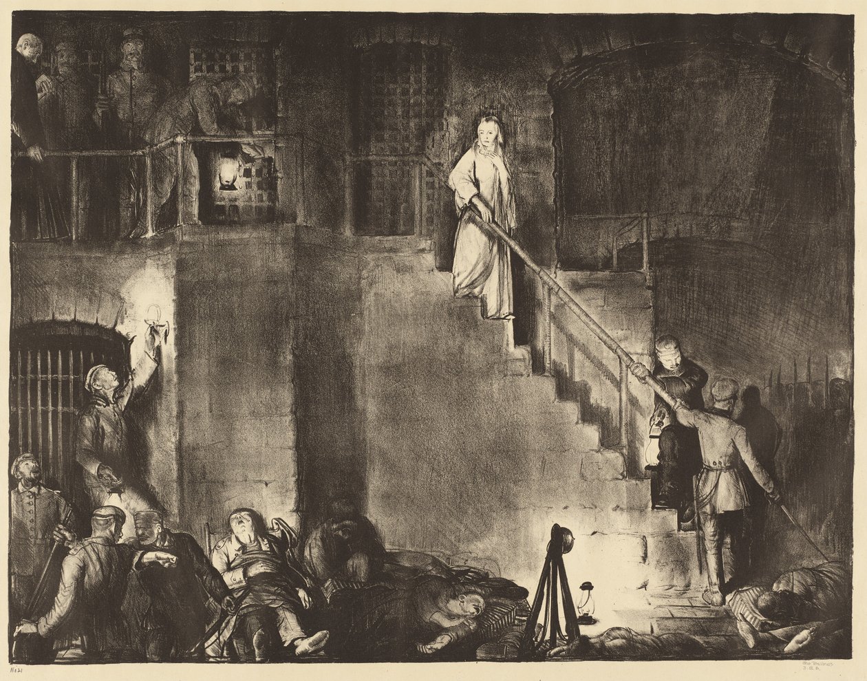 Mord an Edith Cavell von George Bellows