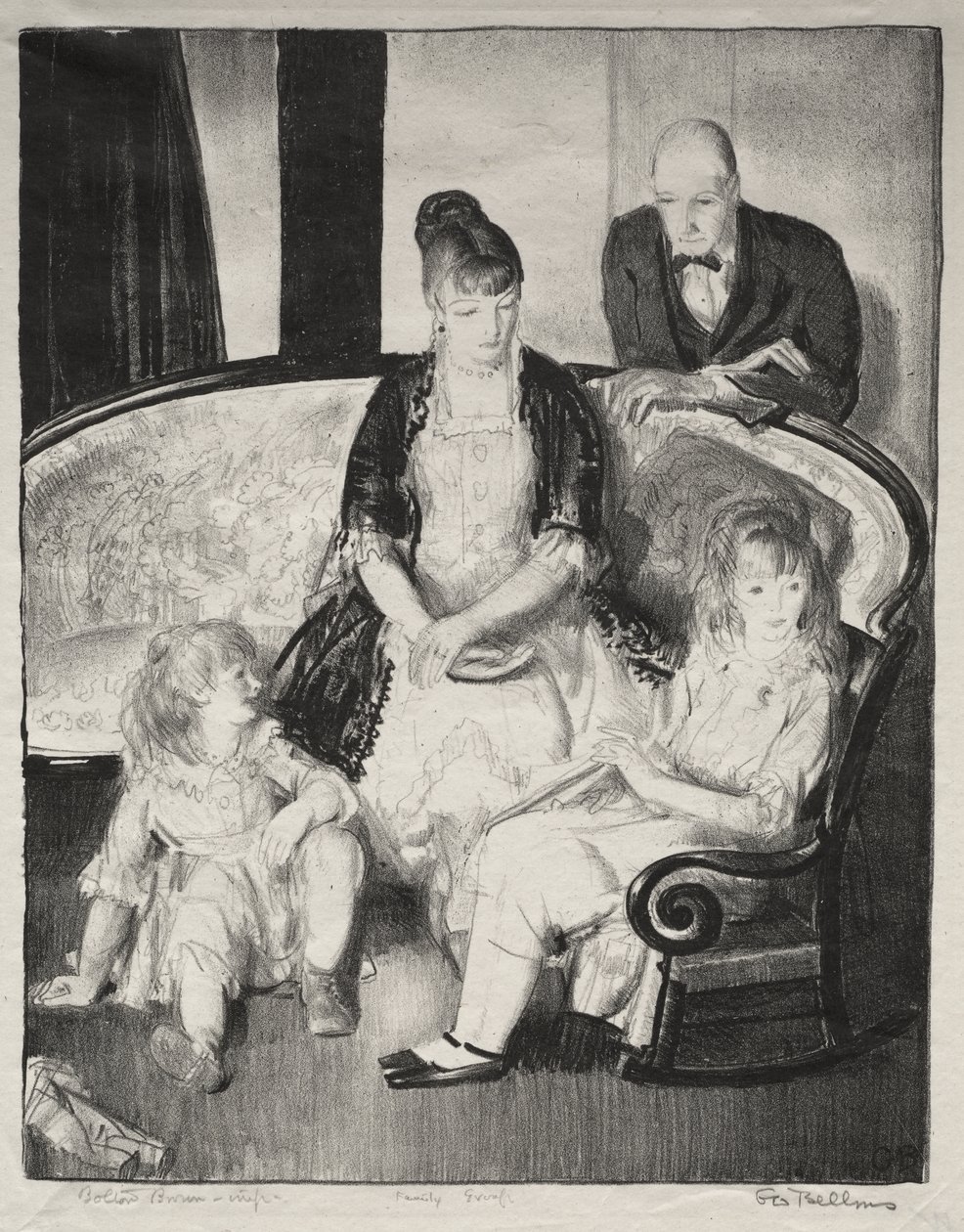 Meine Familie, Zweiter Stein von George Bellows