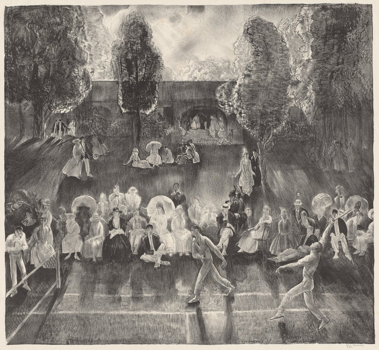 Tennis von George Bellows