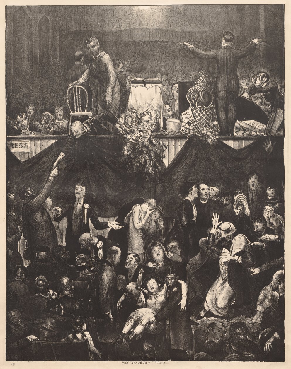 Der Sägemehlpfad von George Bellows
