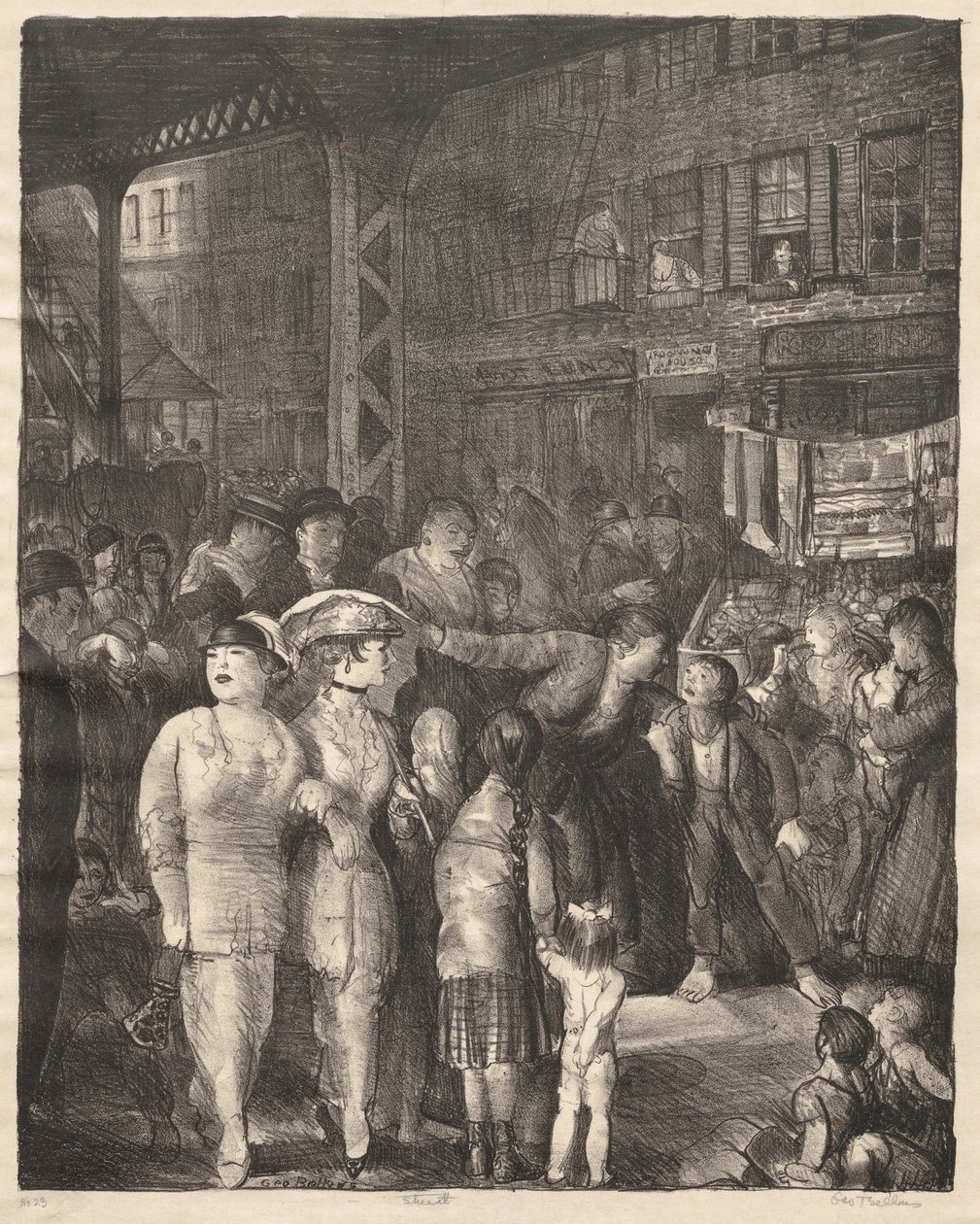 Die Straße von George Bellows