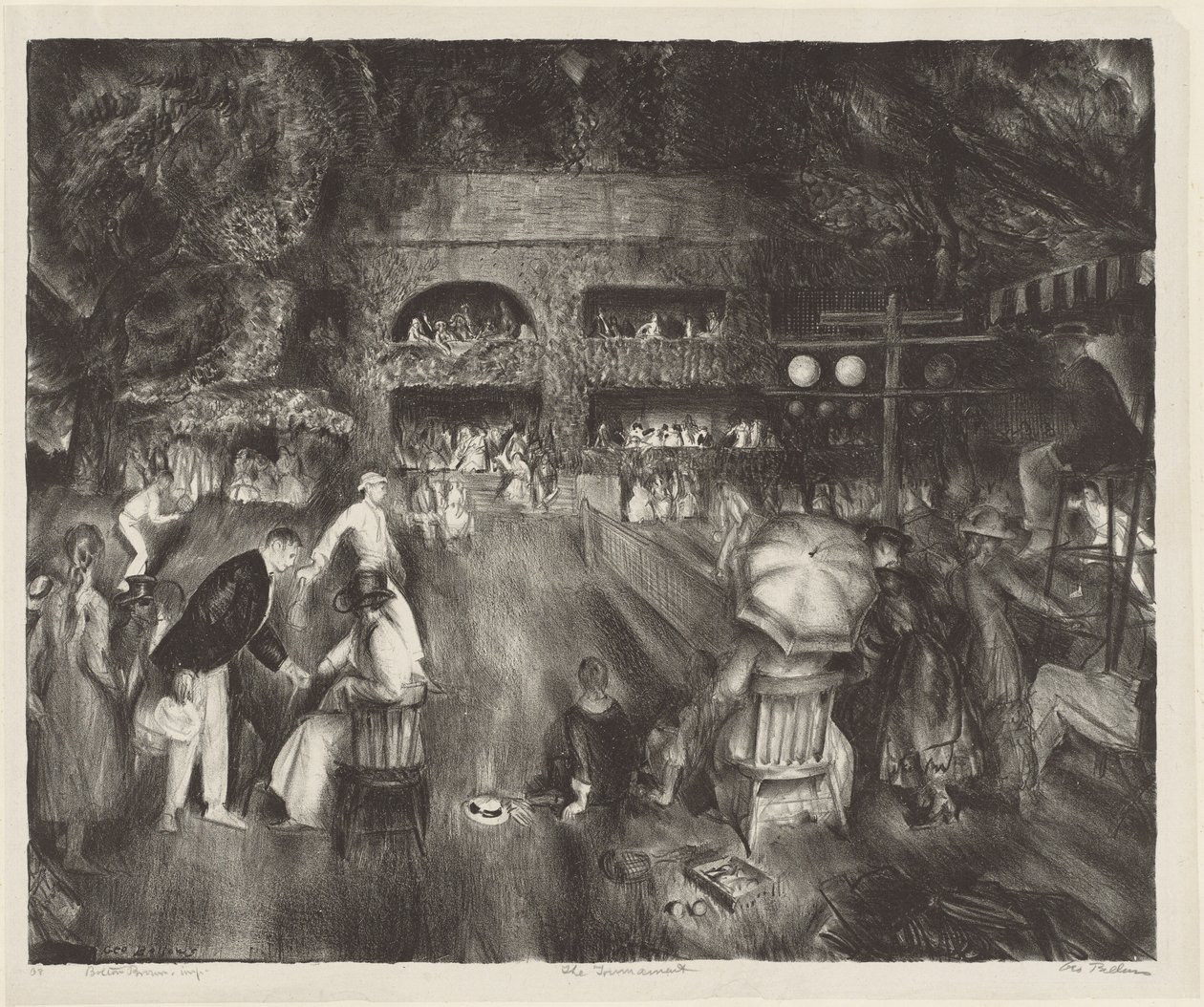 Das Turnier von George Bellows