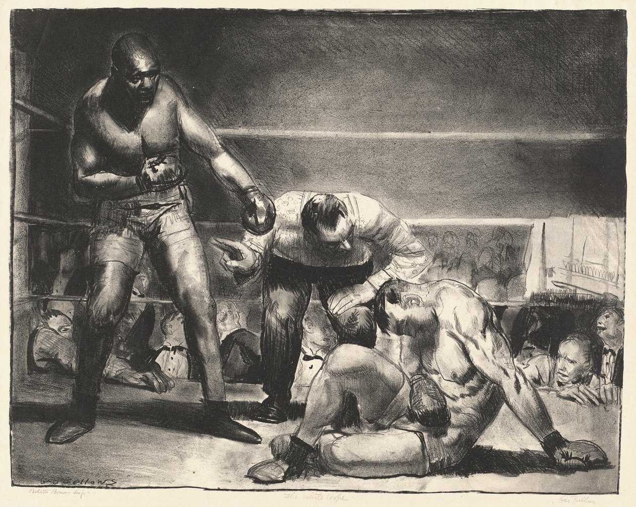 Die Weiße Hoffnung von George Bellows