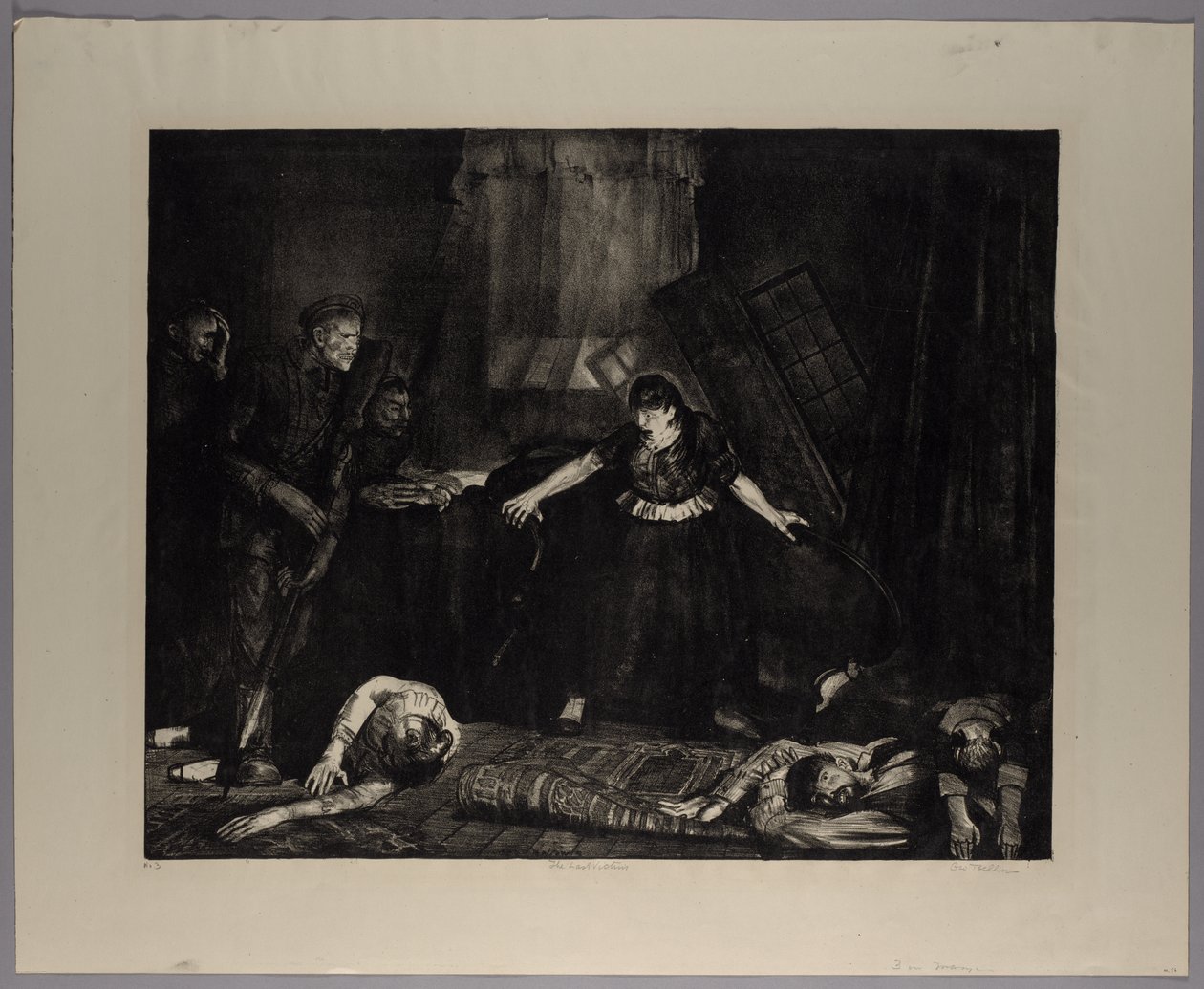 Kriegsserie: Das letzte Opfer von George Bellows
