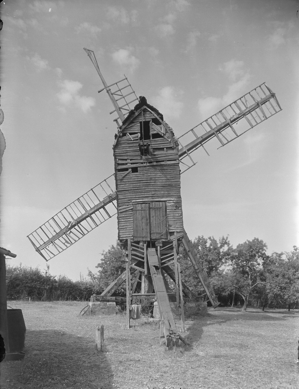 Bozeat Windmühle, Bozeat, Wellingborough, Northamptonshire, 1947 von George Bernard Mason