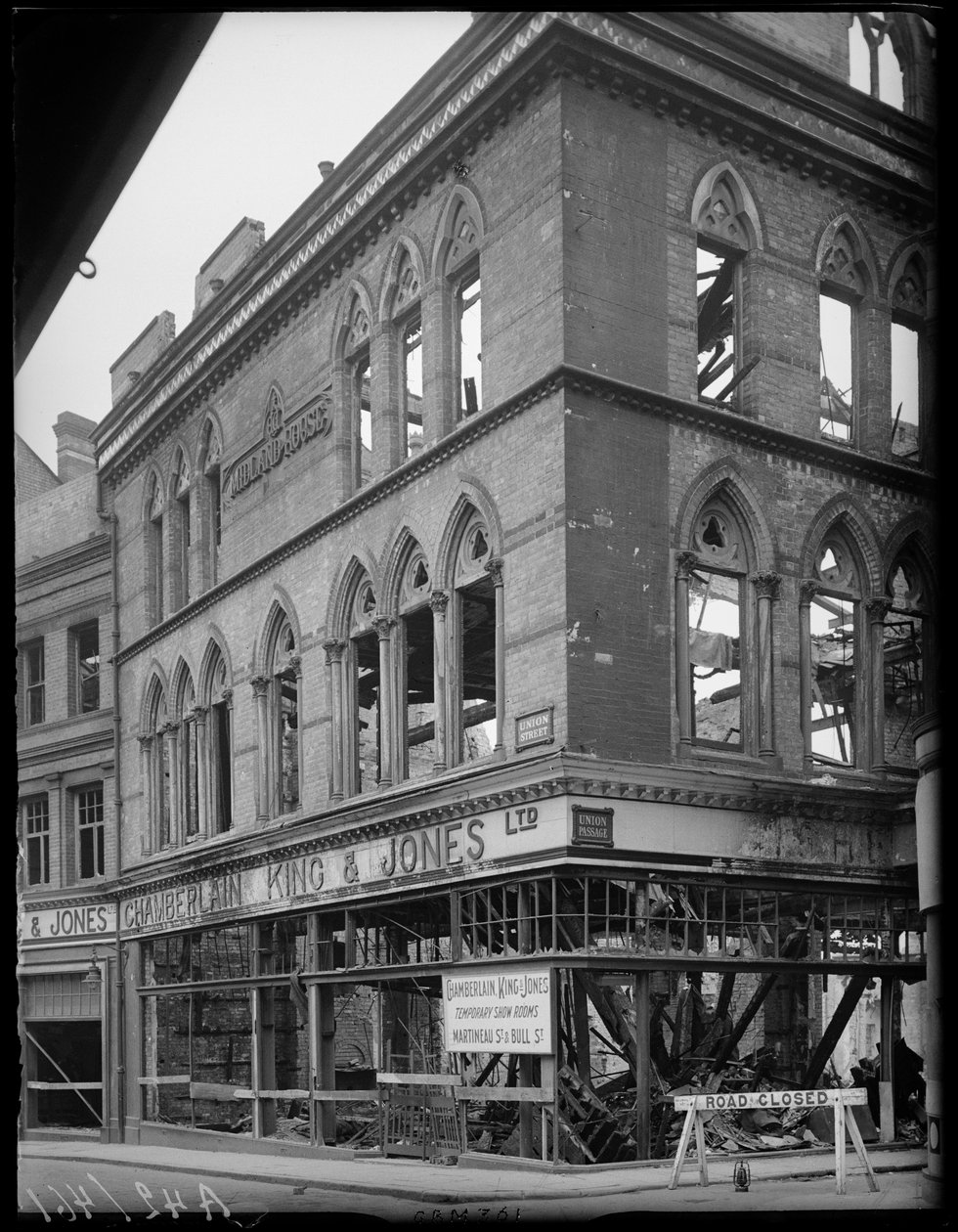 Midland House, 30 Union Street, Ladywood, Birmingham, 1941 von George Bernard Mason