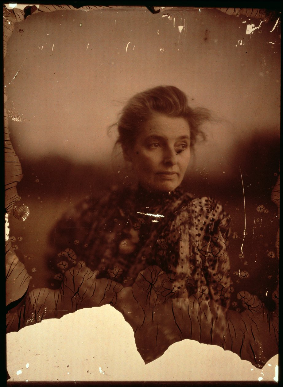 Porträtfoto von Beatrice Webb (1858-1943) (Autochromfoto) von George Bernard Shaw