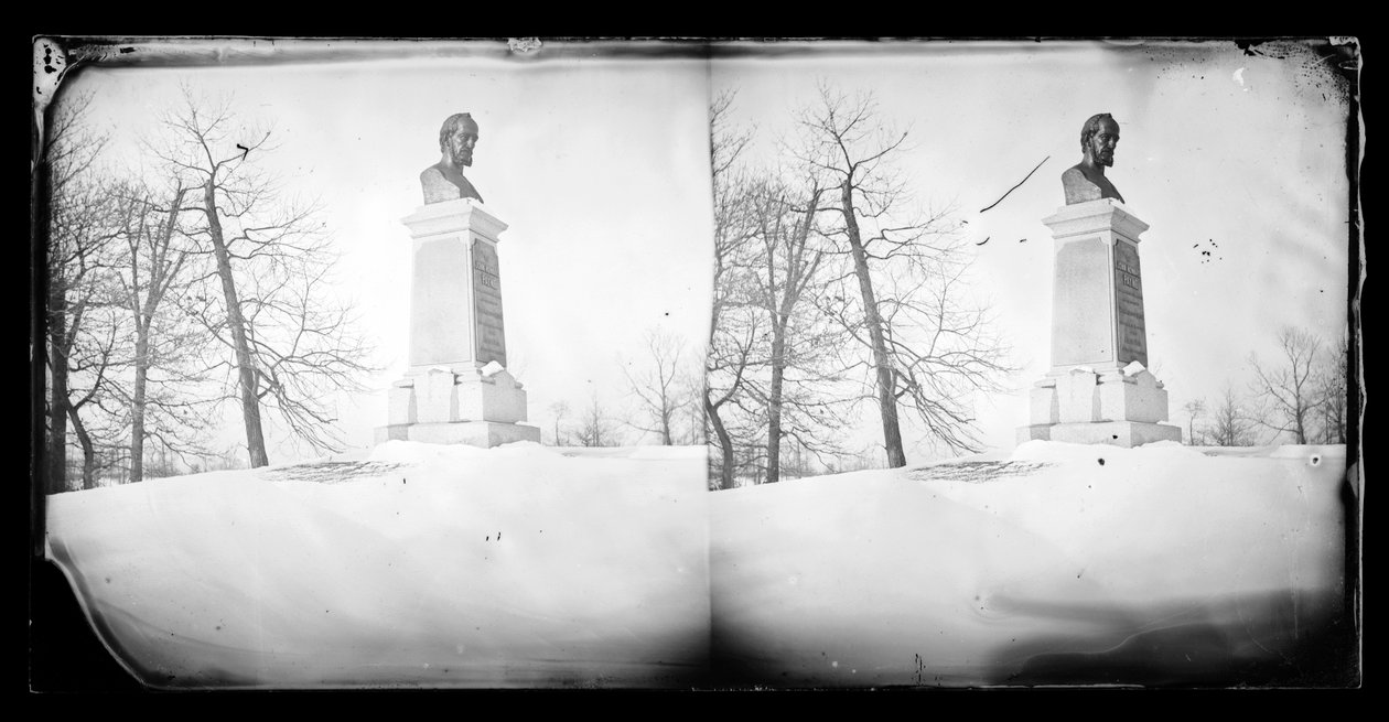 Paynes Büste, Prospect Park, Brooklyn, 1872-87 von George Bradford Brainerd