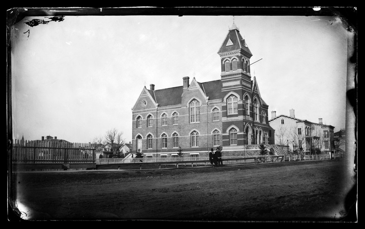 Rathaus, Flatbush, Brooklyn, ca. 1872-87 von George Bradford Brainerd