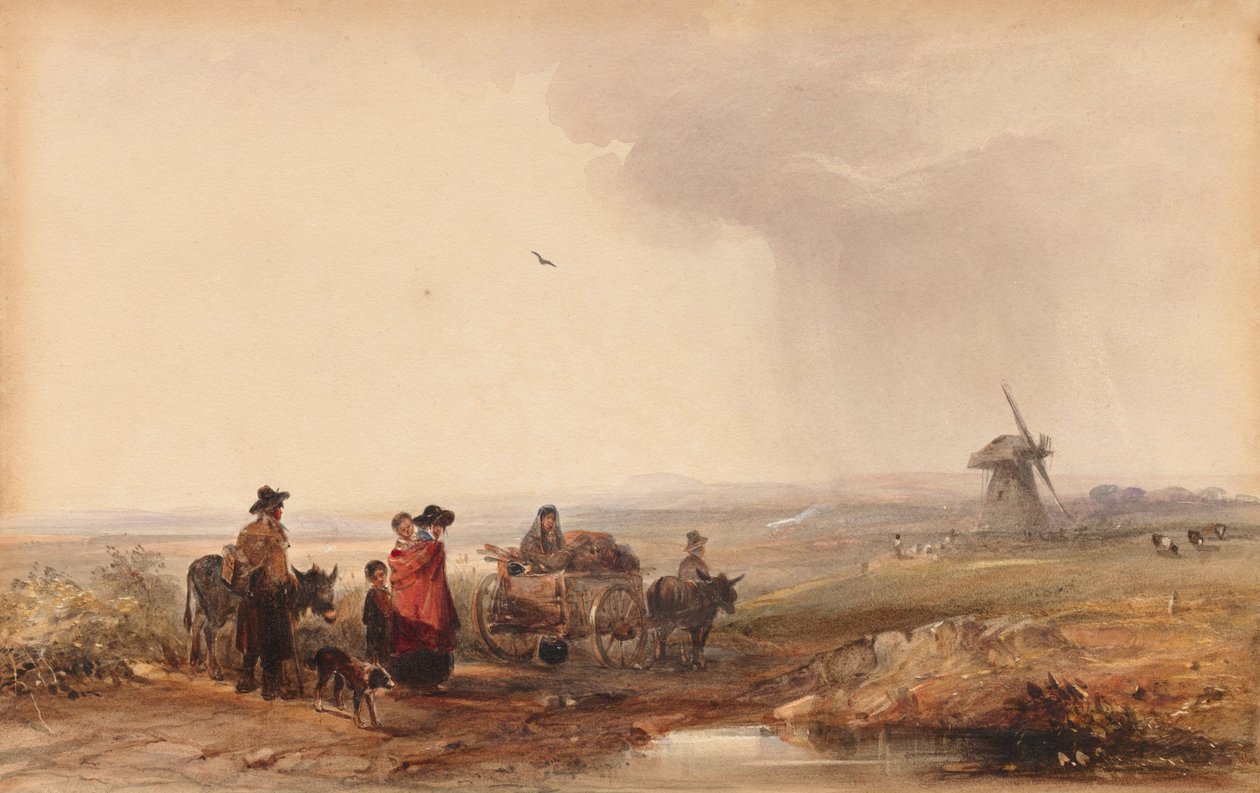 Zigeunerlager, Holland von George Bryant Campion