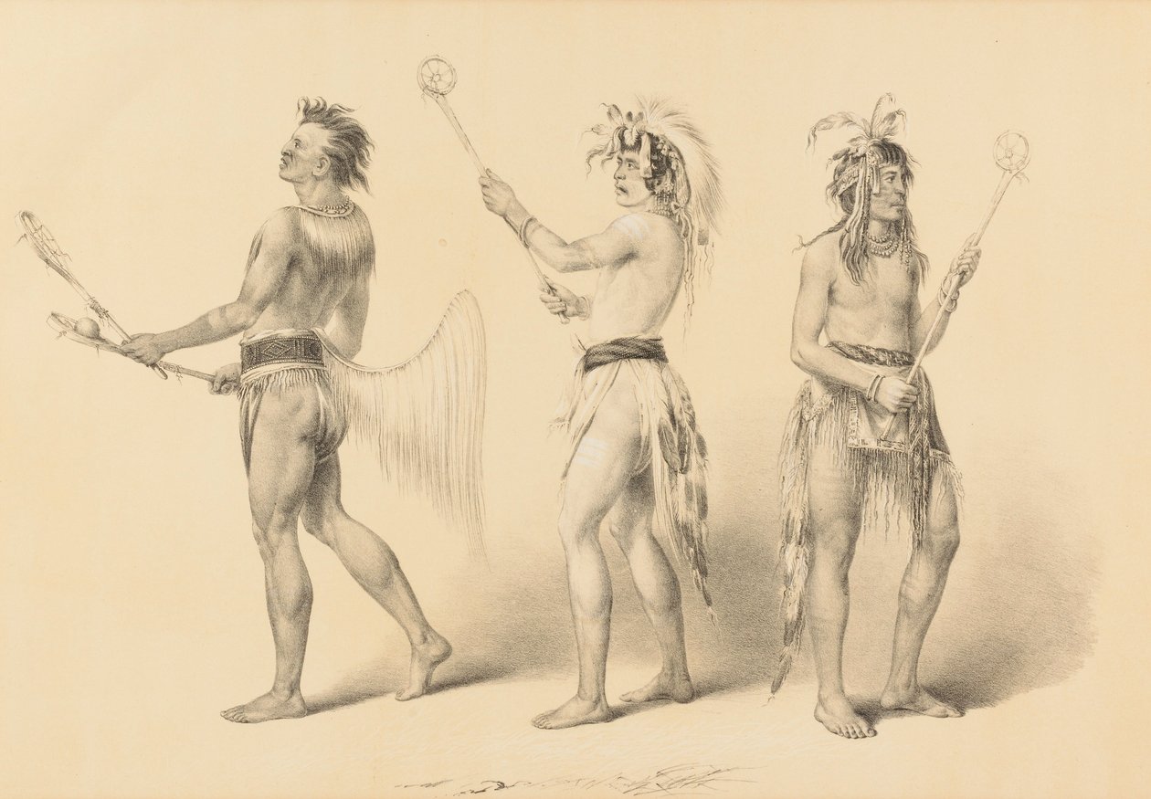 Ballspieler--Nr. 21 von George Catlin
