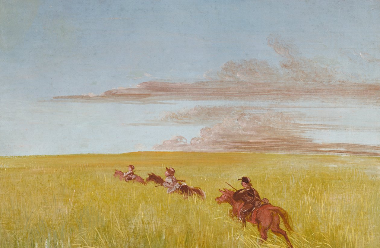 Bogard, Batiste und ich, reisen durch ein Missouri-Tal, 1837-1839 von George Catlin