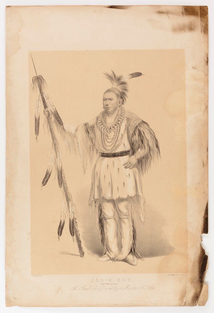 Joc-o-set, der gehende Bär von George Catlin