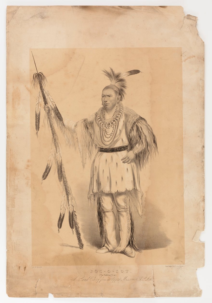 Joc-o-sot, der Gehende Bär von George Catlin