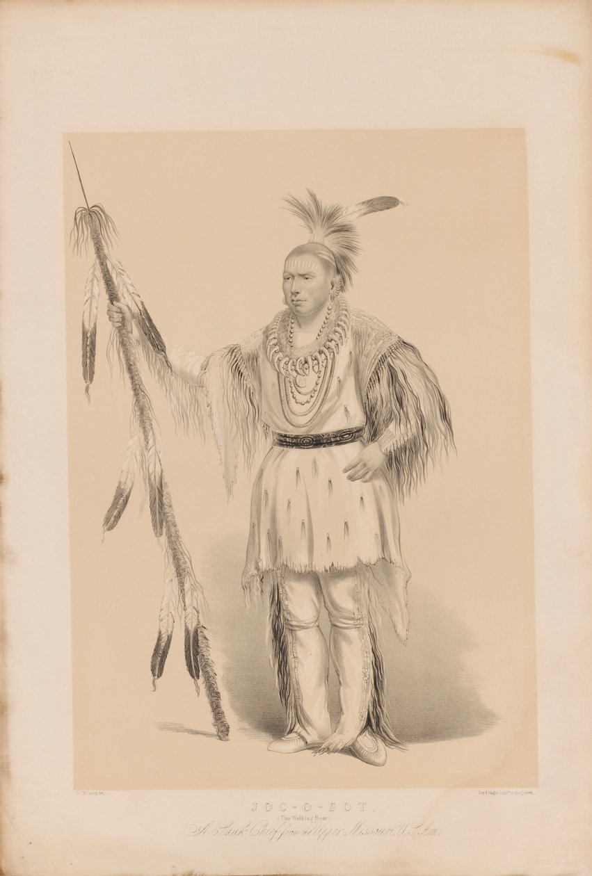 Joc-o-sot, der wandelnde Bär von George Catlin