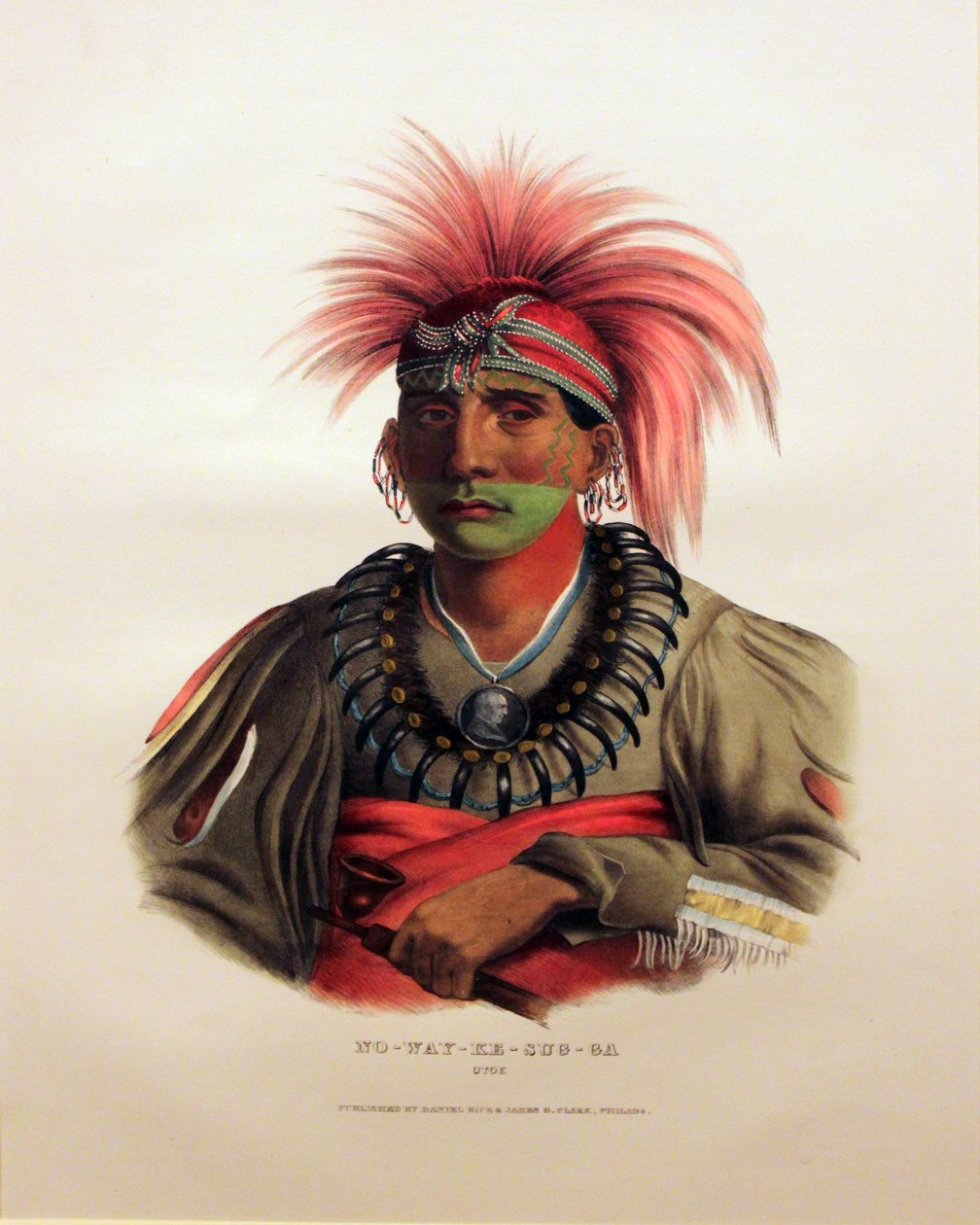 No-Way-Ke-Sug-Ga, Otoe von George Catlin