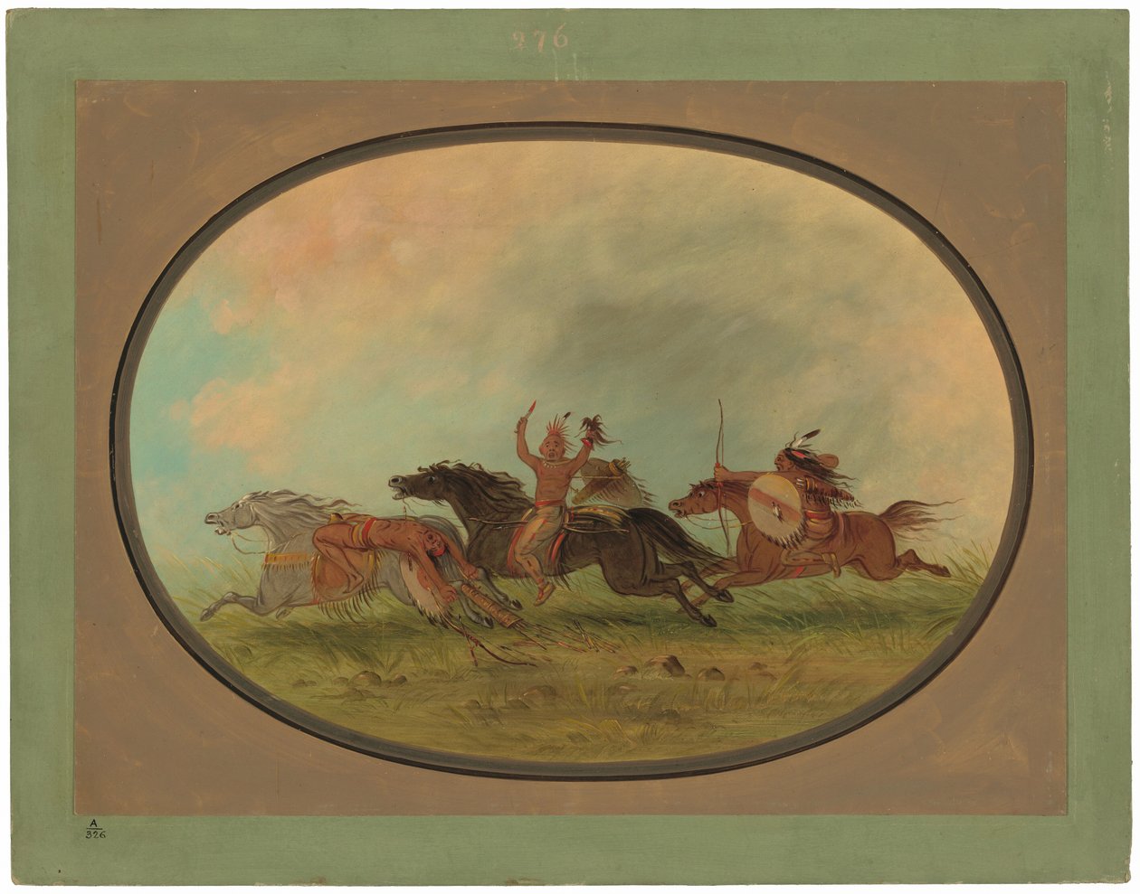 Der Skalper skalpiert - Pawnees und Cheyennes von George Catlin