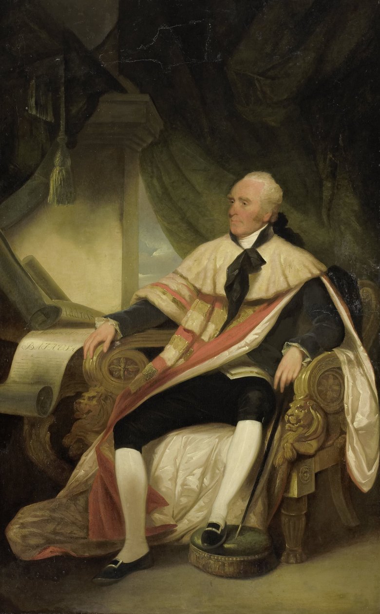 Gilbert Elliot, 1. Earl of Minto (1751-1814), Vizekönig von Britisch-Indien und Generalgouverneur der Niederländischen Ostindien (1812-14) von George Chinnery