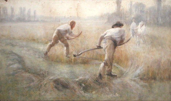 Mähen von George Clausen