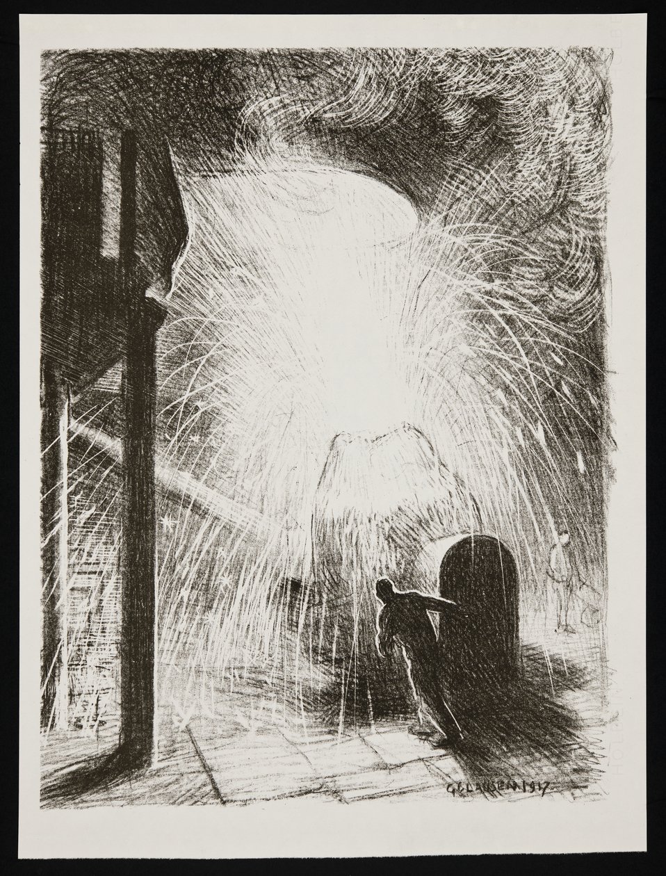 Der Ofen von George Clausen