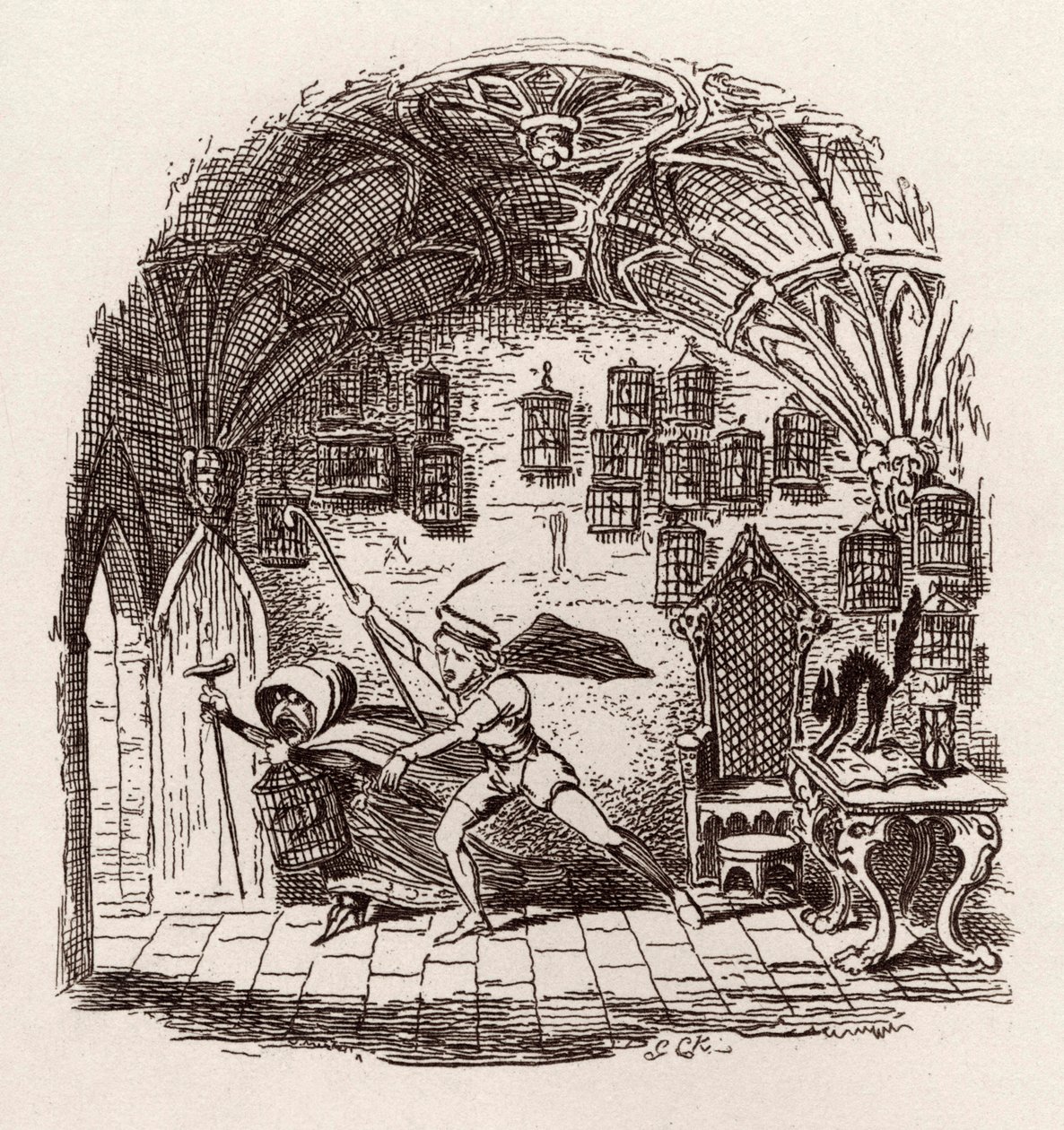 Brüder Grimm Kinder- und Hausmärchen von George Cruikshank